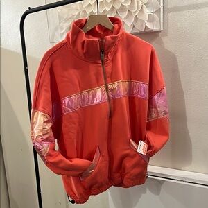 FPM Away We Go Half Zip NWT